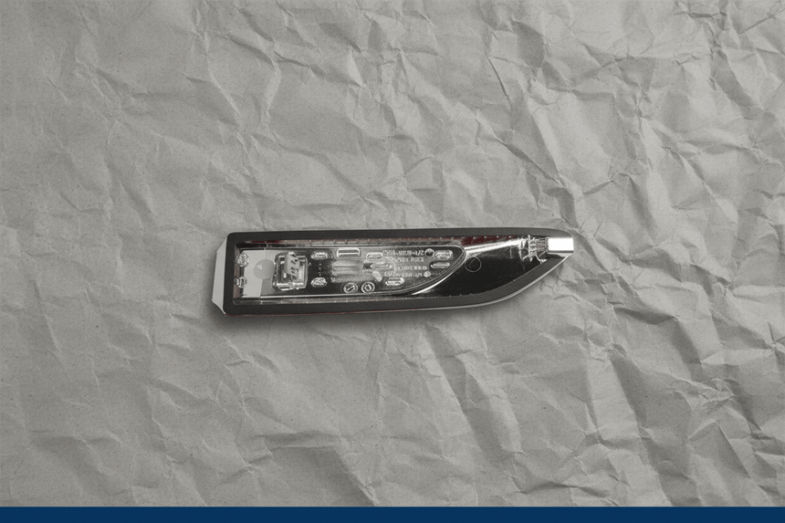 2017-2020 Lincoln Continental Front Driver Fender Molding Trim OEM