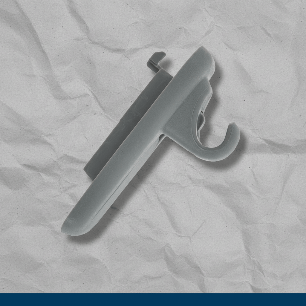 6QA99PS4AA 2017-2021 Jeep Compass (1) Sun Visor Support Clip Genuine OEM