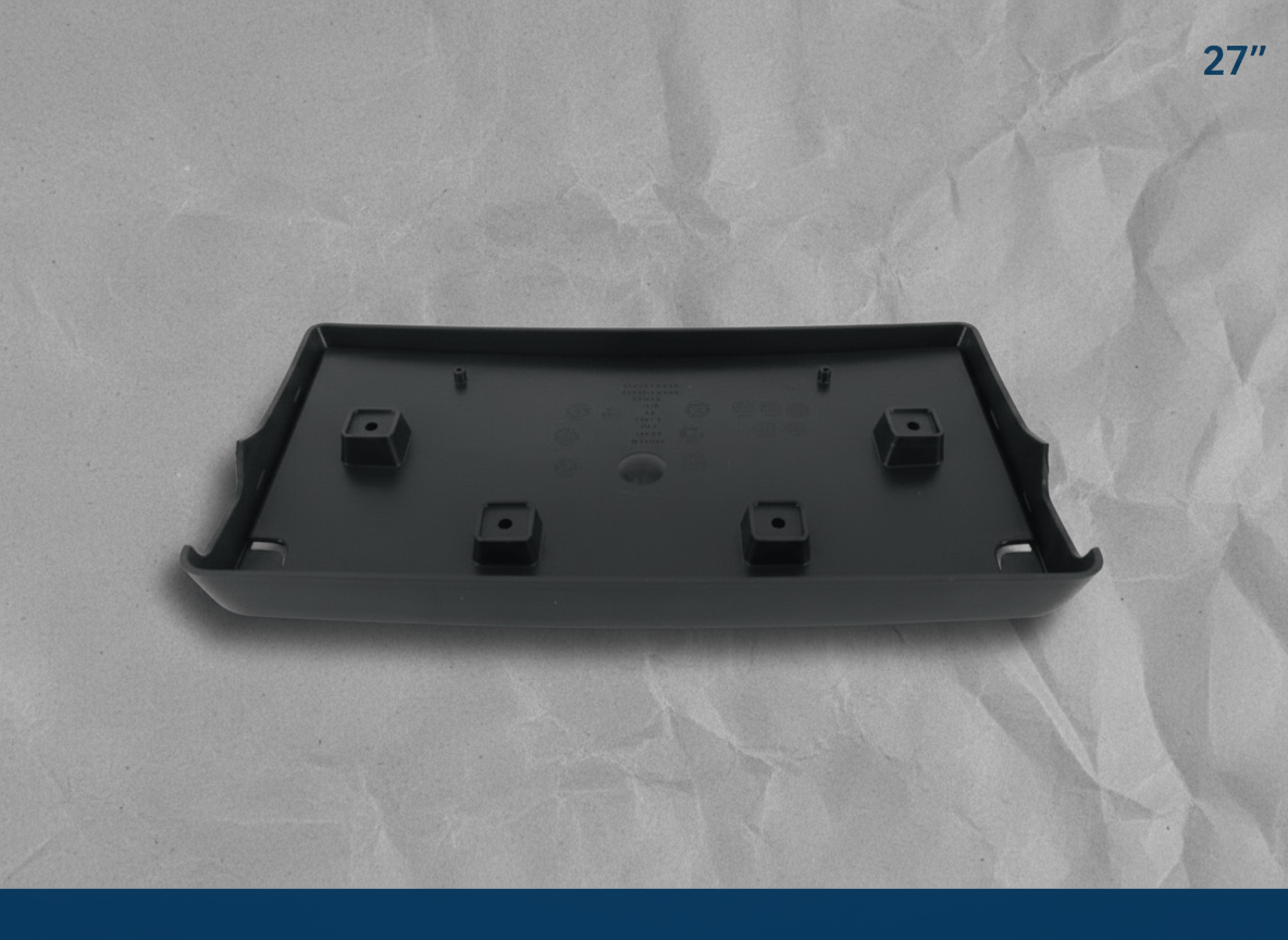 5VF24RXFAA 2017-2021 Jeep Compass Front License Plate Bracket Genuine OEM