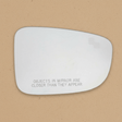 2017-2021 Mazda 6 Japan Built OEM Passenger Side Mirror Glass BSM/No Heat/No Dimming