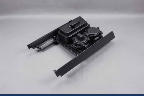 2017-2022 Ford F-250 F-350 Center Console Cup Holder Panel Obsidian OEM