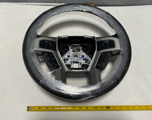 HC3Z-3600-EC 2017-2022 Ford F-250 F-350 Leather Steering Wheel - No Heat, Adaptive Cruise or Active Steering