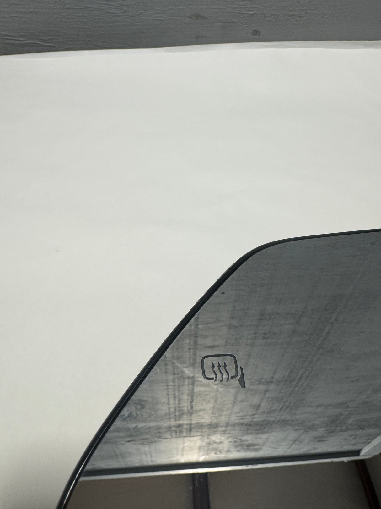 FL3Z-17K707-T 2017-2022 Ford F-250 F-350 Upper Driver Side Mirror Glass w/ Heat OEM