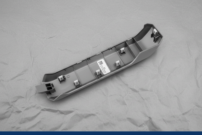 2017-2022 Ford F-Series Driver Side Armrest Cover Obsidian OEM for power window s