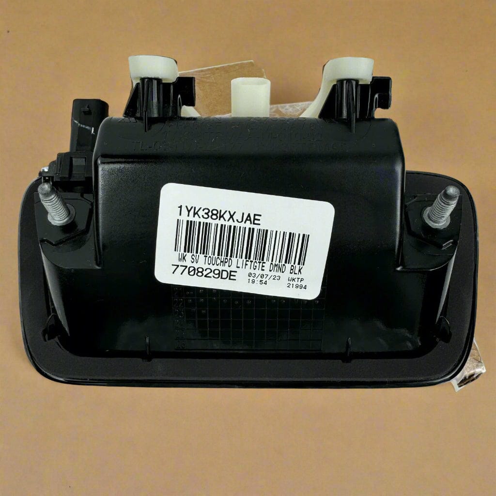 1YK38KXJAE 2017-2023 Dodge Durango Diamond Black Crystal Liftgate Handle OEM