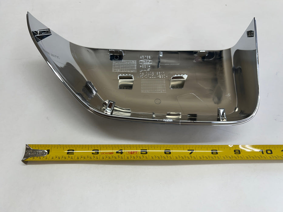 CL-0823-HC3Z-17D742-CA-M3 2017-2023 Ford F-150 Passenger Side Upper Trailer Tow Mirror Back Cover Chrome HC3Z-17D742-CA