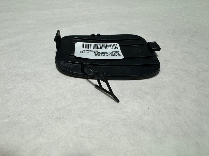 2017-2025 Jeep Compass Rear Bumper Tow Hook Plug Cover Cap Unpainted OEM