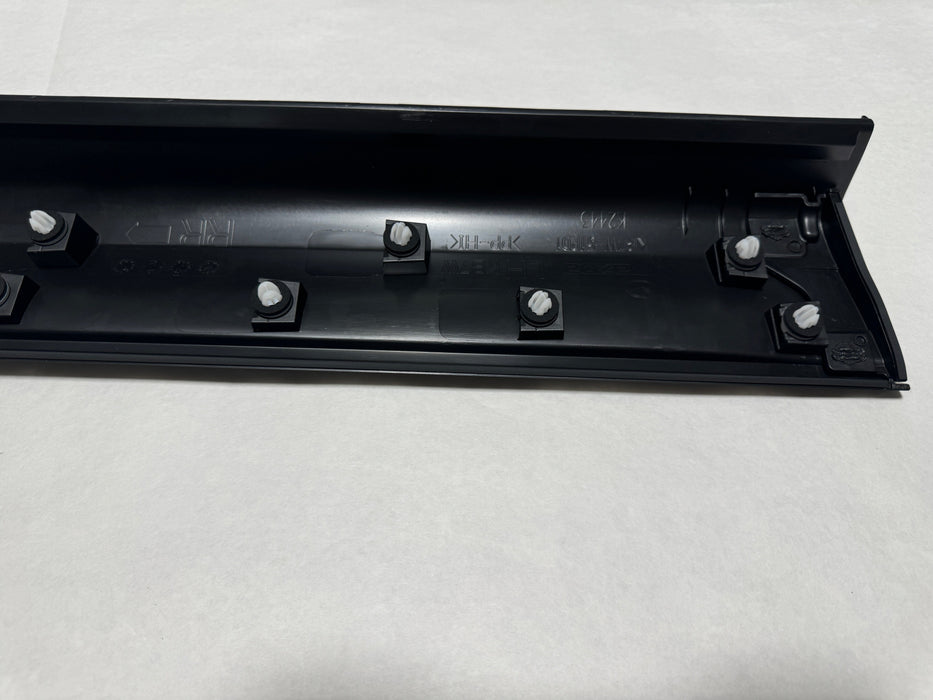 KB7W-51-RD0 2017-2023 Mazda CX-5 Driver Side Back Door Lower Molding - Unpainted