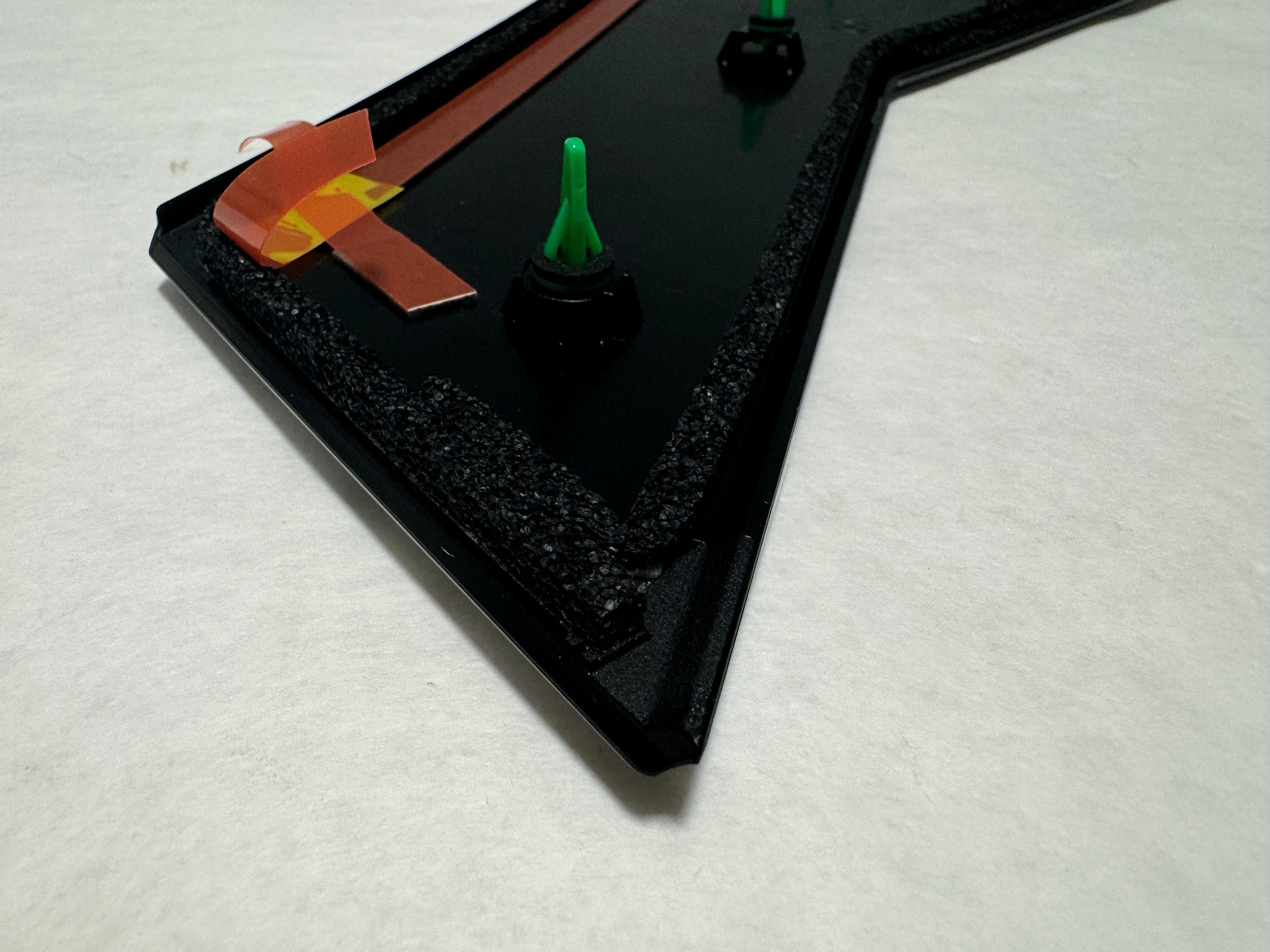 2017-2024 Mazda CX-5 Passenger Rear Door Garnish Pillar Trim Piano