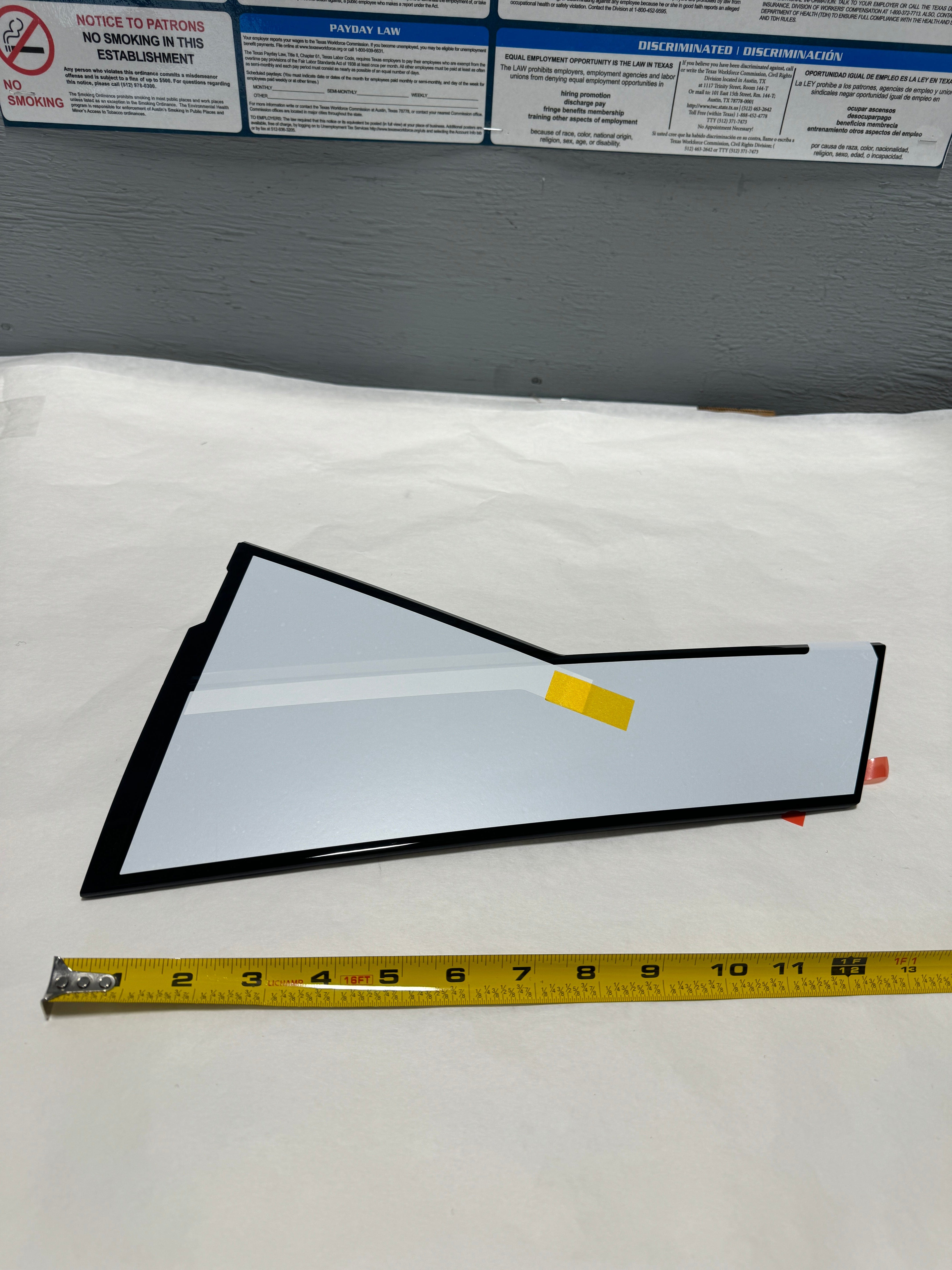 2017-2024 Mazda CX-5 Rear Driver Side Door Garnish Molding - Piano