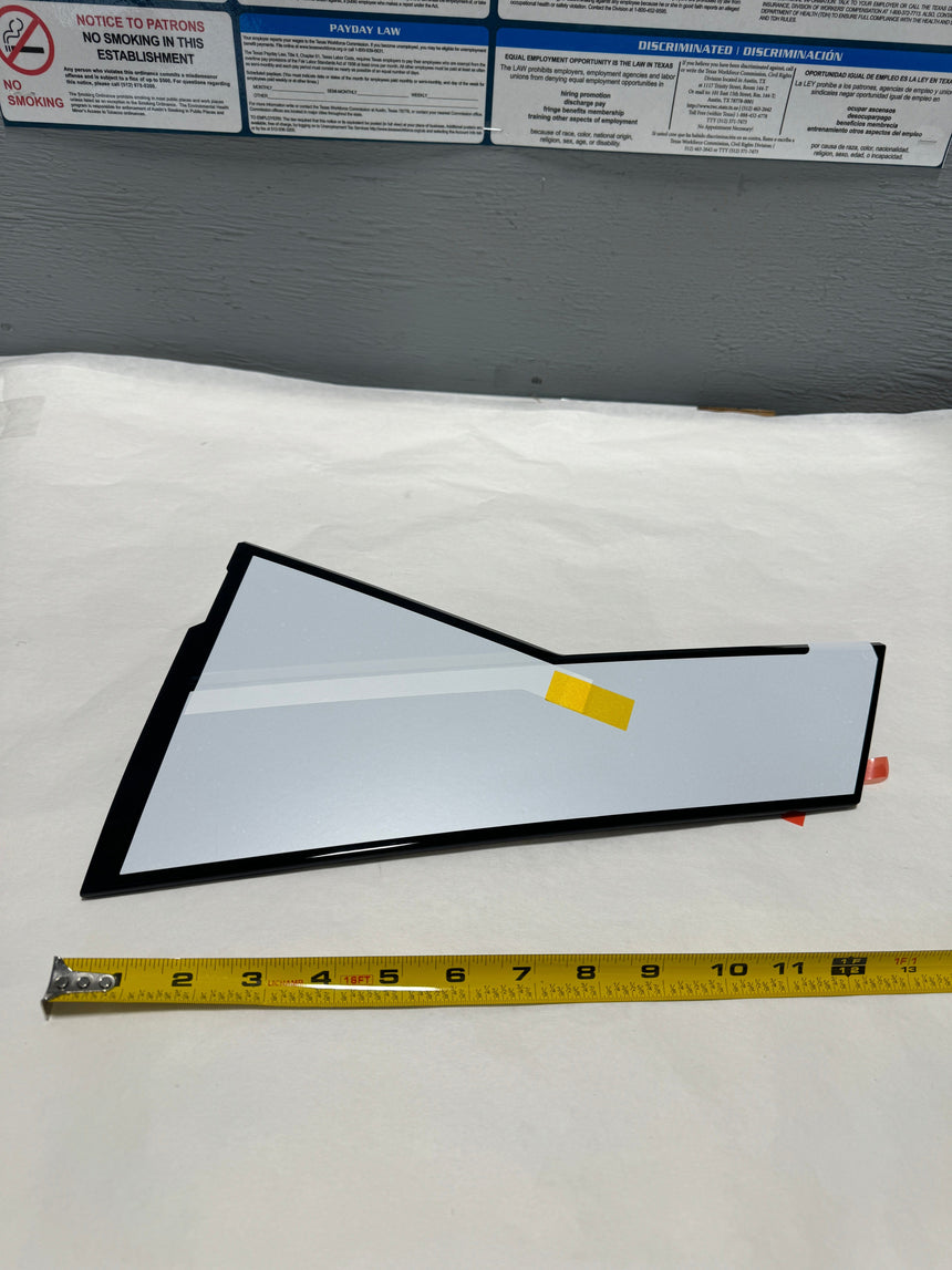 2017-2024 Mazda CX-5 Rear Driver Side Door Garnish Molding - Piano Black OEM