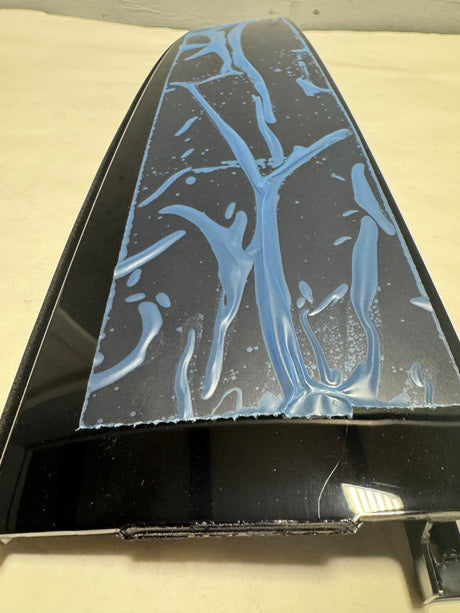 ML3Z-16255A35-BC 2017-2024 Ford F-250 F-350 Crew Cab Driver Side Back Door Applique Trim Molding OEM