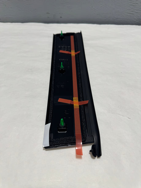 KB8A-50-M30E 2017-2024 Mazda CX-5 Passenger Side Rear Door Exterior Trim Front Molding - Piano Black