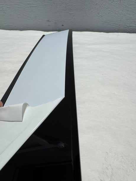 KB8A-50-M30E 2017-2024 Mazda CX-5 Passenger Side Rear Door Exterior Trim Front Molding - Piano Black