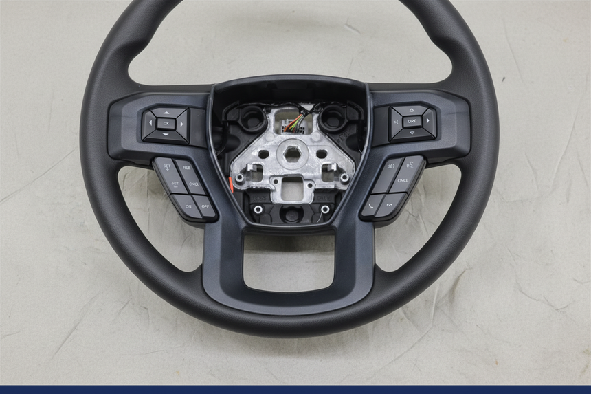2017-2025 Ford F-250 F-350 F-450 E-350 E-450 Steering Wheel Vinyl OEM