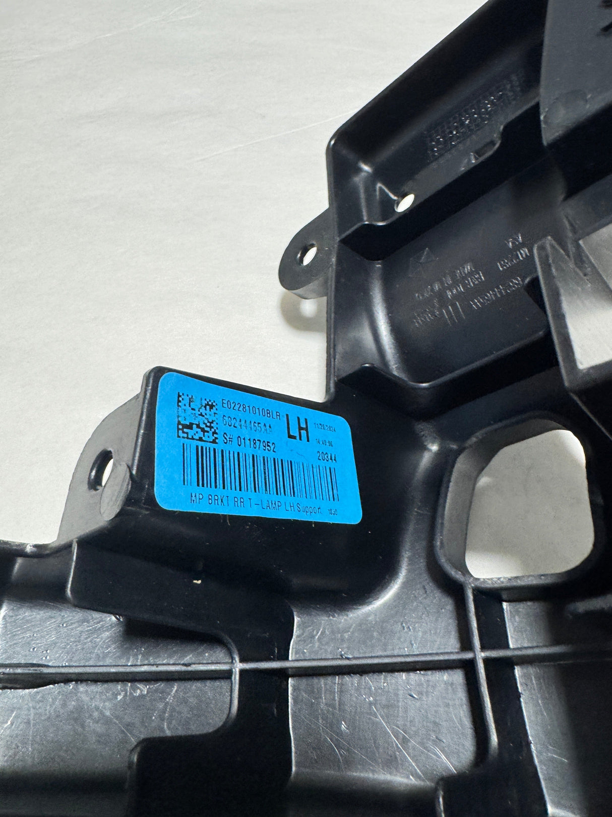 68244465AA 2017-2025 Jeep Compass Rear Bumper Driver Side Bracket Genuine OEM