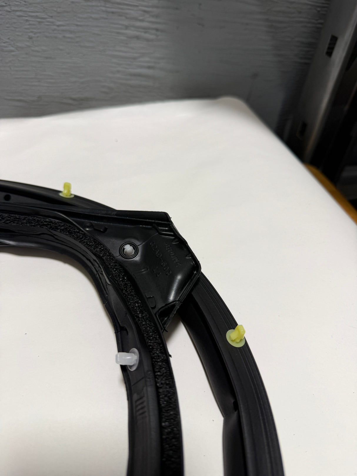 KB7W-73-760 2017-2025 Mazda CX-5 Driver Side Door Weatherstrip Seal OEM