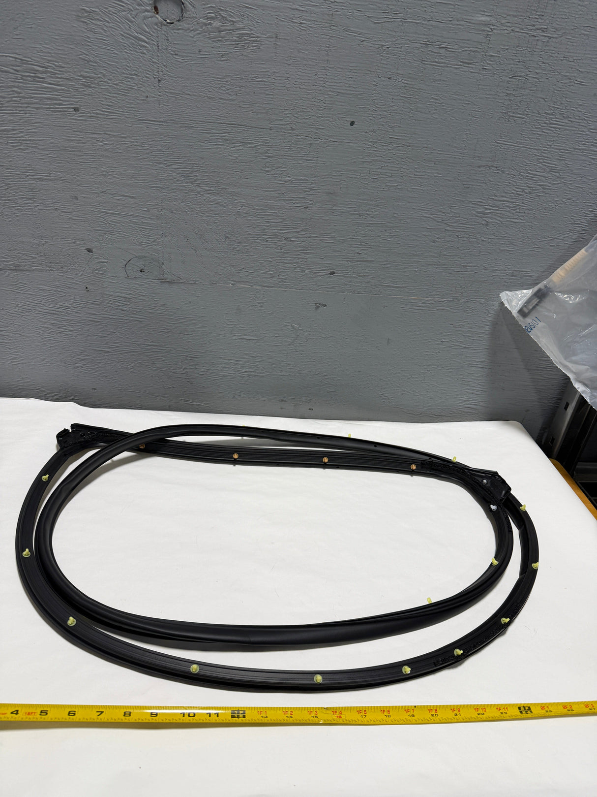 KB7W-73-760 2017-2025 Mazda CX-5 Driver Side Door Weatherstrip Seal OEM