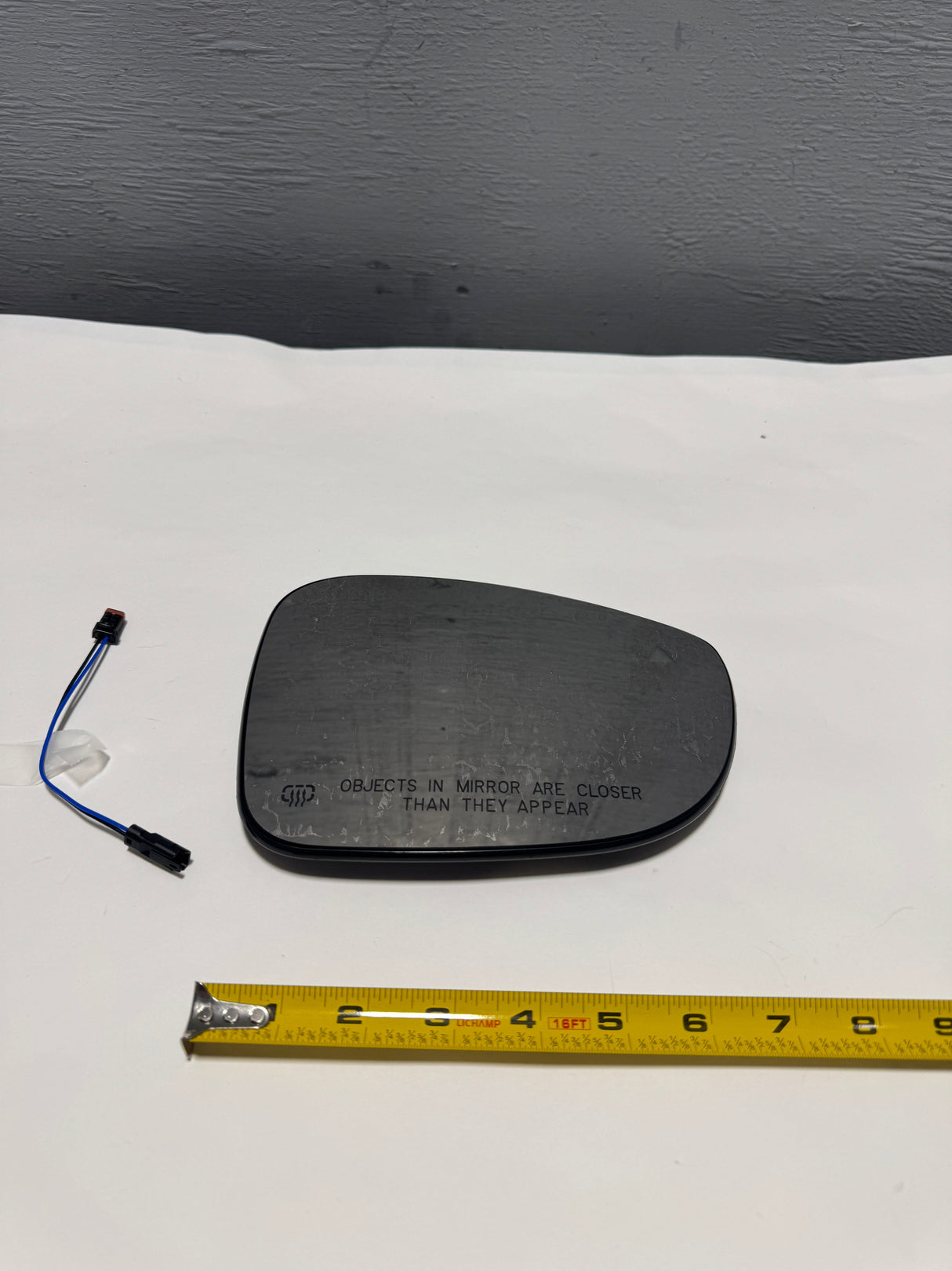 68318282AB 2017-2025 Pacifica or Voyager Passenger Side Mirror Glass Heated and Blind Spot