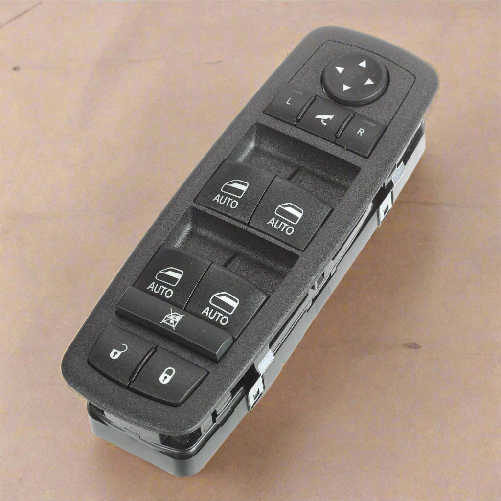 68612184AB 2017-2025 Pacifica / Voyager Front Door Driver Window Switch & Bezel Genuine OEM