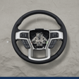 2018-2020 Ford F-150 Steering Wheel Black Leather Genuine OEM