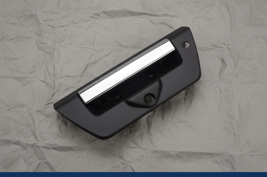 2018-2020 Ford F-150 Tailgate Handle Chrome Camera Hole Genuine OEM