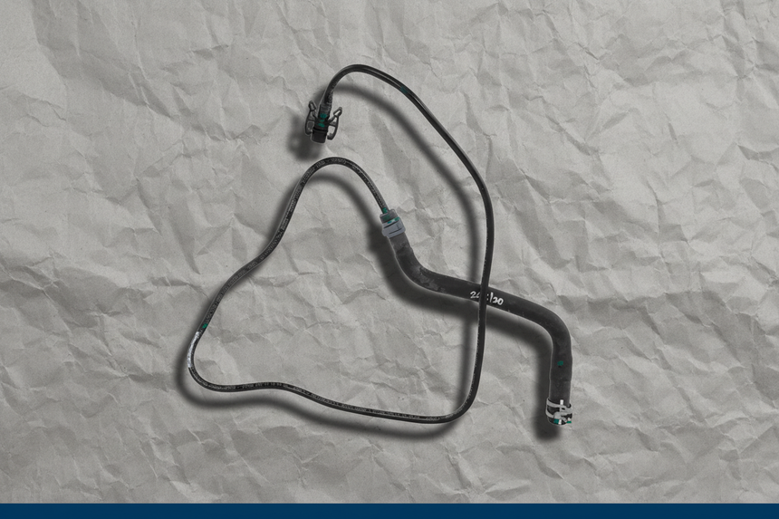 2018-2021 Ford EcoSport Overflow Hose Genuine OEM