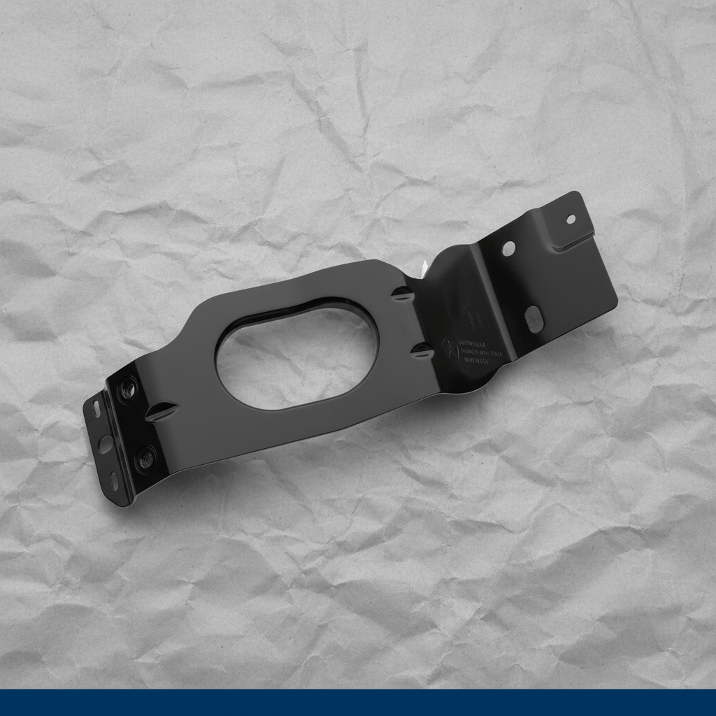 68349548AB 2018-2021 Jeep Wrangler JL Rear Bumper Bracket Passenger Side OEM