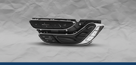 JL7Z-14A701-DA 2018-2021 Lincoln Navigator Power Seat Switch Passenger Side OEM