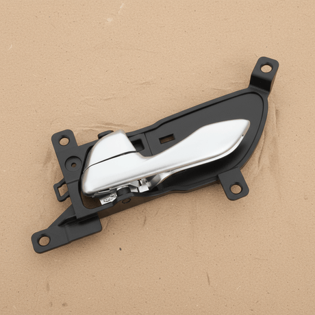 82610-J5000SA1 2018-2023 Kia Stinger OEM Driver Side Interior Door Handle Chrome Black