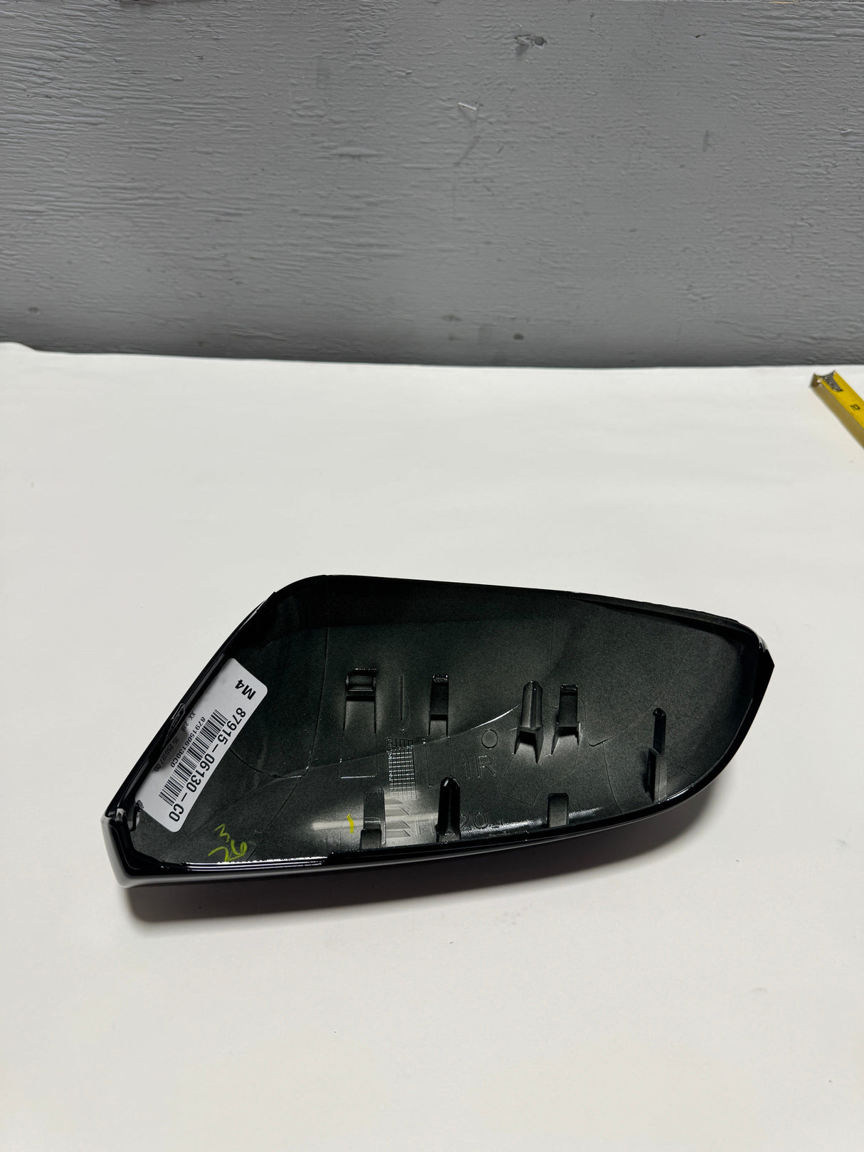 87915-06130-C0 2018-2023 Toyota Camry Passenger Side Mirror Back Cap Black Code 218