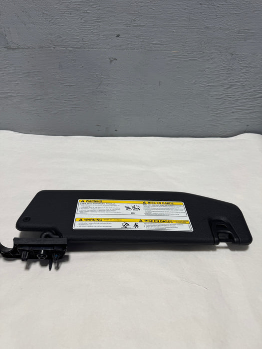 6CD22TX7AN 2018-2023 Wrangler JL or Gladiator Driver Side Sun Visor Without Homelink OEM