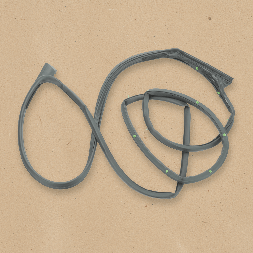 72310-THR-A01 2018-2024 Honda Odyssey OEM Passenger Front Door Weather Strip