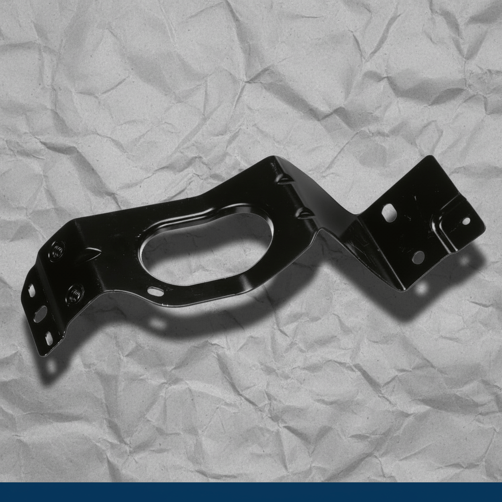 68349549AC 2018-2024 Jeep Wrangler Rear Bumper Bracket Driver Side Genuine OEM