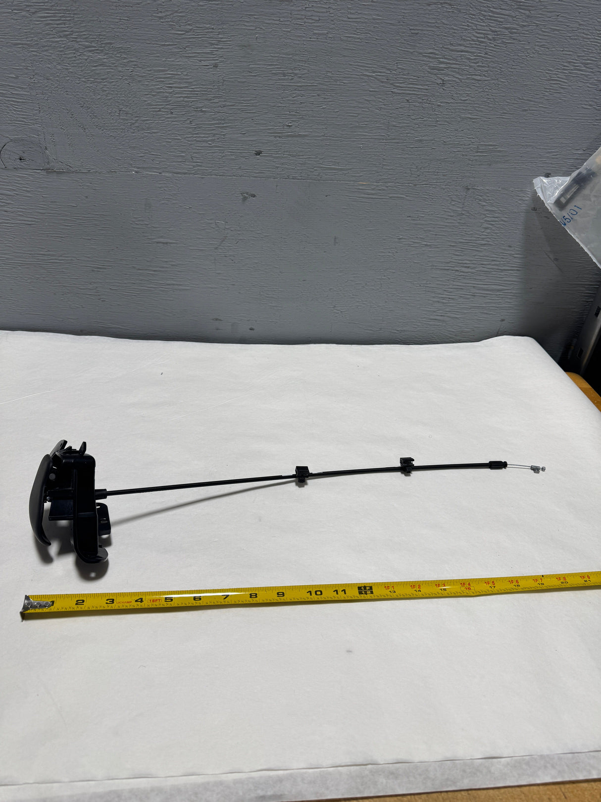 6QD05TX7AE 2018-2025 Jeep Wrangler Driver Front Seat Release Handle & Cable Genuine OEM