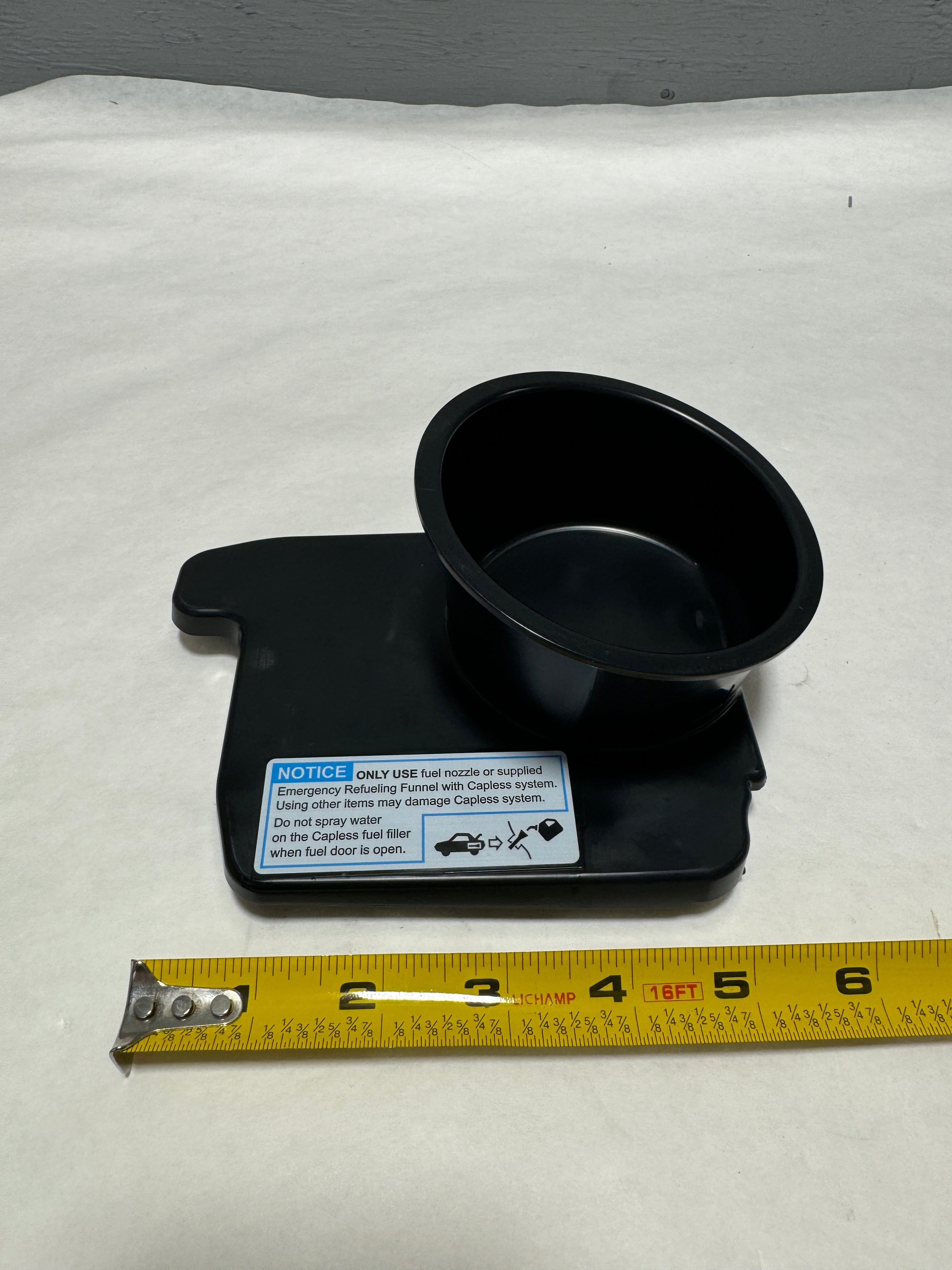 2019-2020 Honda Civic Capless Inner Fuel Door Cover Genuine OEM