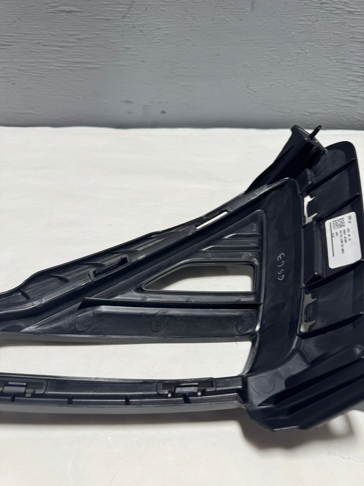 86662-M7000 2019-2021 Kia Forte Passenger SIde Matte Black Rear Bumper Trim Bezel Cover OEM