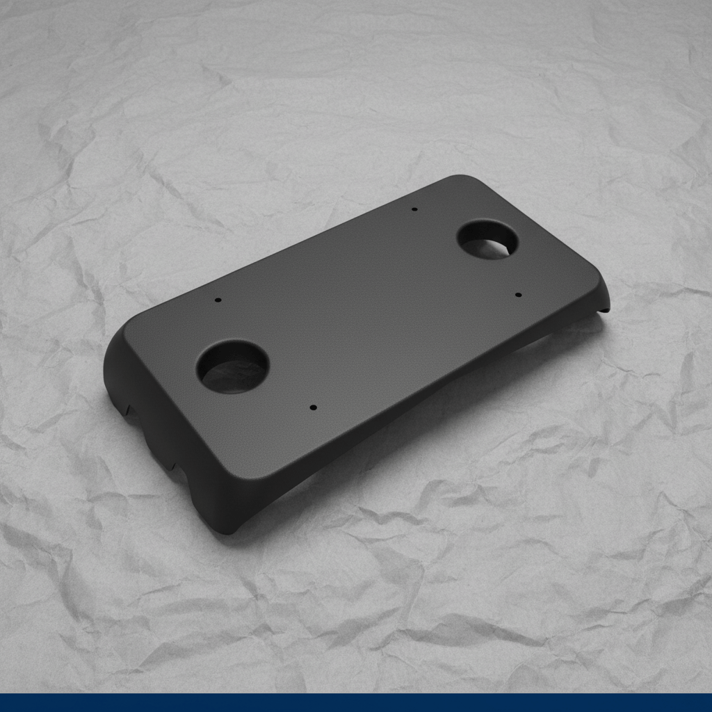 42443601 2019-2022 Chevrolet Blazer Front Bumper License Plate Bracket OEM No hardware