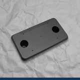 42443601 2019-2022 Chevrolet Blazer Front Bumper License Plate Bracket OEM No hardware