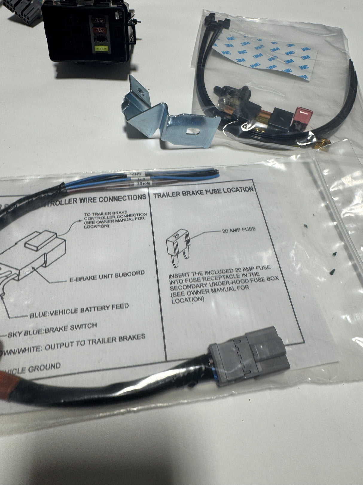 08L91-TG7-100B 2019-2022 Honda Pilot Trailer Hitch Wiring Harness Kit OEM Genuine New