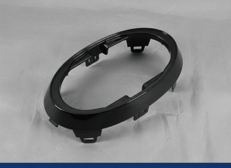 BCKB-50-721A 2019-2022 Mazda 3 Front Emblem Bracket Trim Bezel Genuine OEM Japan Built W/ Camera  Only