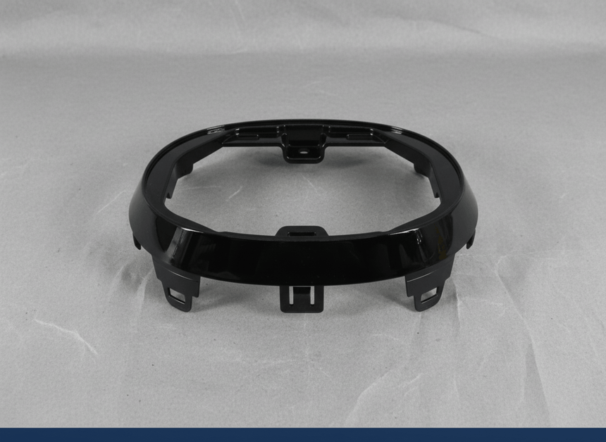 2019-2022 Mazda 3 Front Emblem Bracket Trim Bezel Genuine OEM Japan Built W/ Camera Only