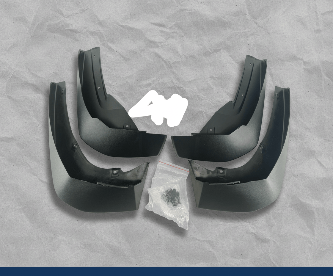 08P00-TG7-100A 2019-2022 Pilot 2019-2025 Passport Splash Mud Guard Set 4 Piece Set