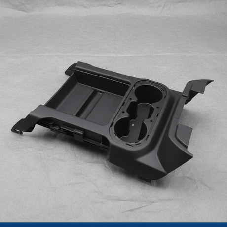 2019-2023 Chevrolet Silverado GMC Sierra Center Console Upper Trim Panel Black OEM