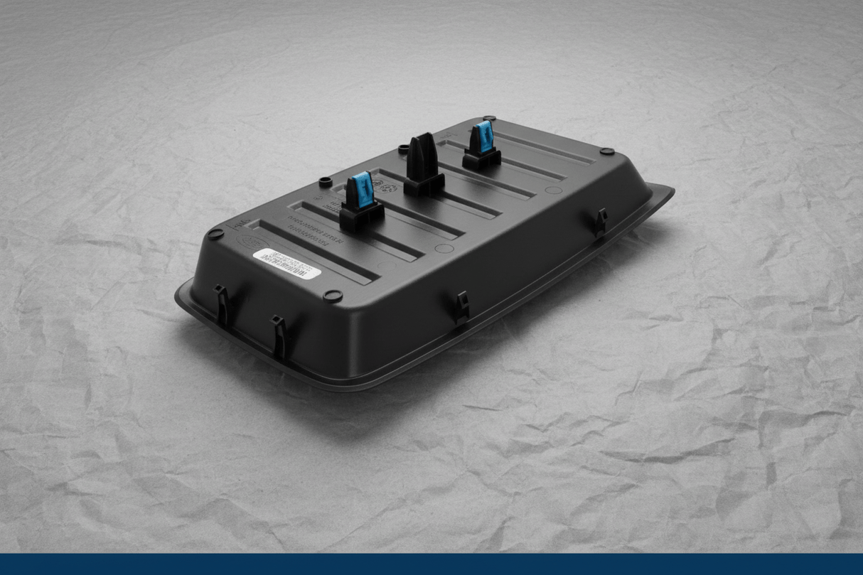 KB3Z-2104338-AA 2019-2023 Ford Ranger Dash Center Upper Rubber Mat Liner Genuine OEM