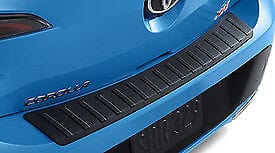 ZZZ-PT924-12190 2019-2024 Corolla Hatchback SE or XSE Rear Bumper Scratch Protector Black