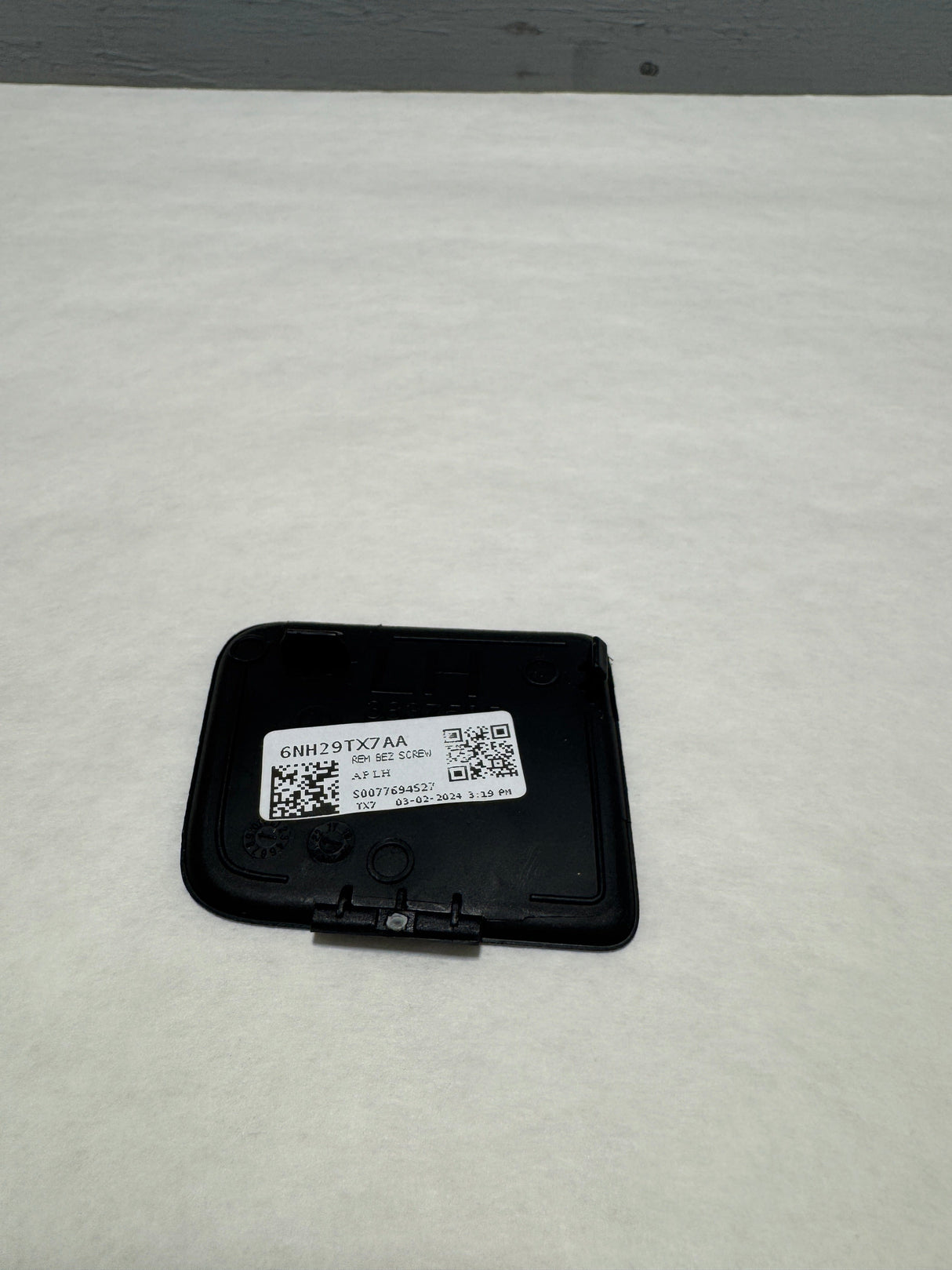 6NH29TX7AA-D11 2019-2024 Dodge Ram  2500 3500 Driver Door Handle Release Bezel Cover - Black