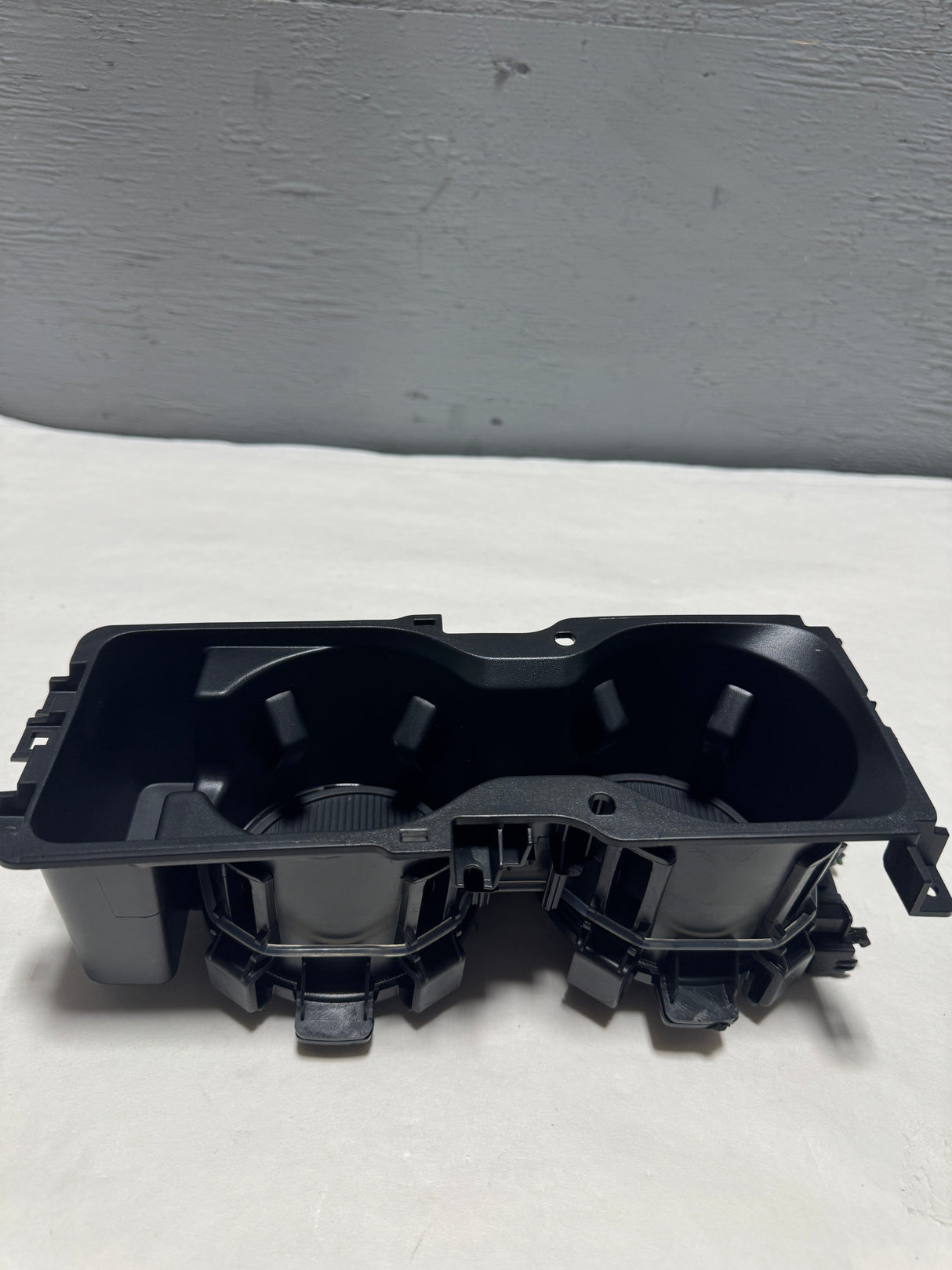 KT4Z-5813562-BA 2019-2024 Ford Edge Center Console Dual Cup Holder w/ LED Ambient Light OEM