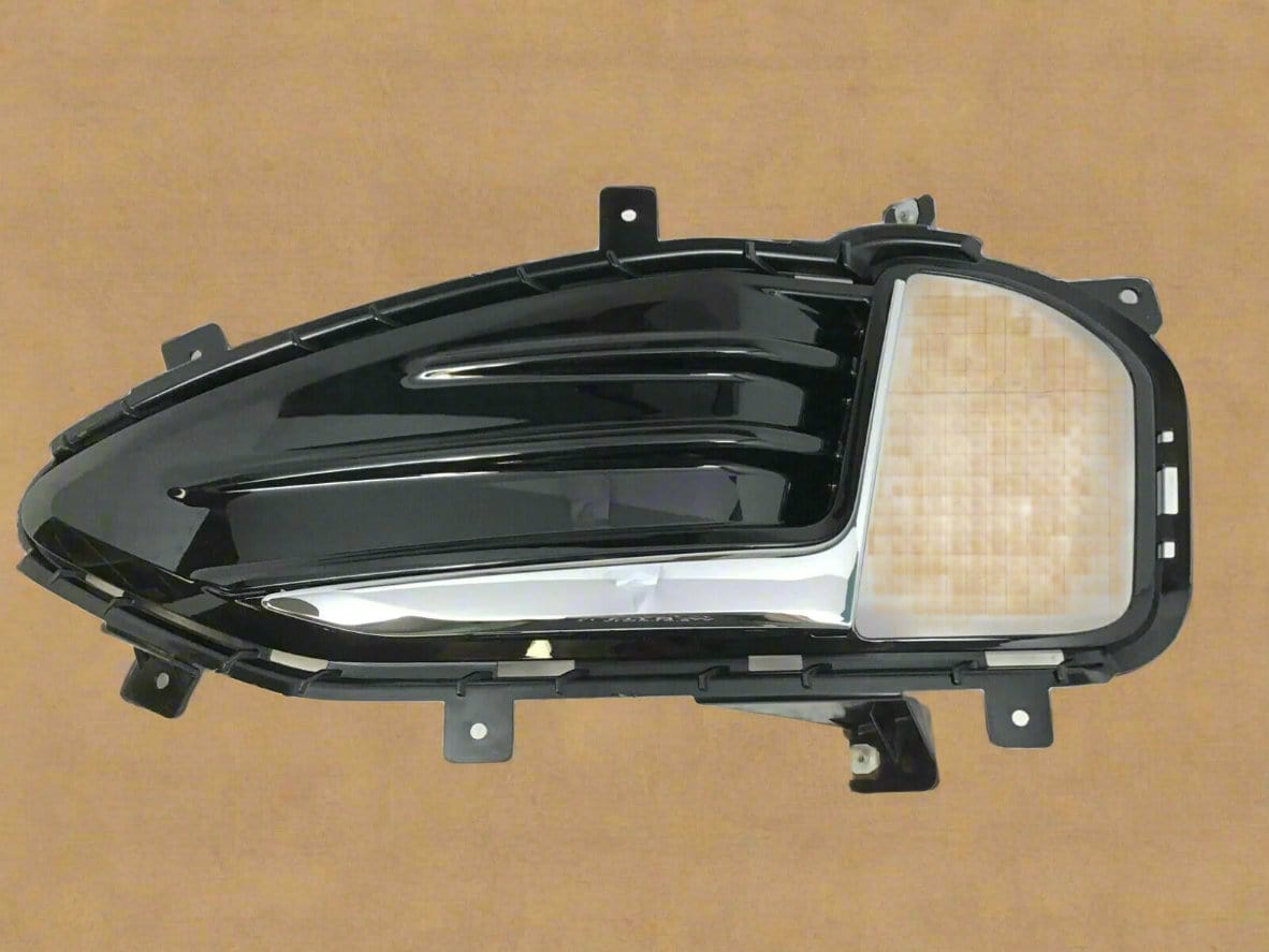 MT4Z-15266-BB 2019-2024 Ford Edge Driver Side Fog Lamp Black and Chrome Bezel Insert Molding Trim OEM