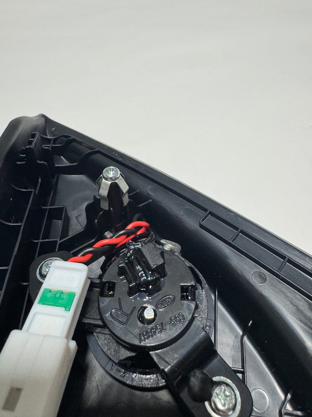 87660-M6010WK 2019-2024 Kia Forte Passenger Front Door Corner Trim W/ Tweeter Genuine